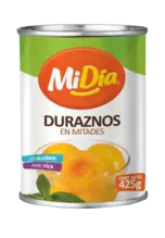 Durazno Mitades 425 gr MiDía 7705946237284
