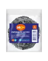 Esponja Espiral Acero MiDía 7705946486842