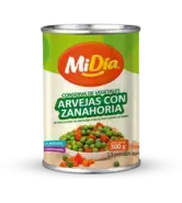 Arveja con Zanahoria en Lata MiDía 