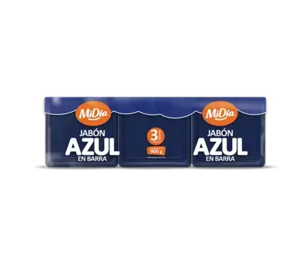Jabón Azul Tripack MiDía 300g 7705946759038