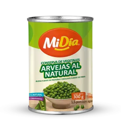 Arvejas en Lata MiDía 300g