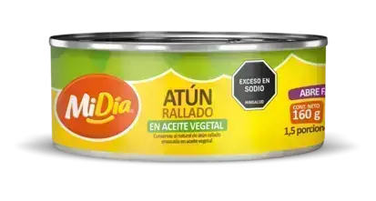 Atún Rallado en Aceite Vegetal MiDía