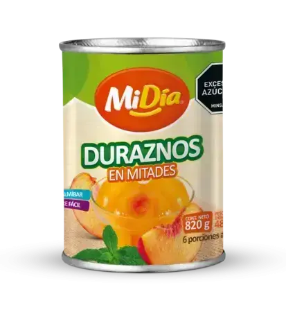 Durazno Mitades 820gr MiDía
