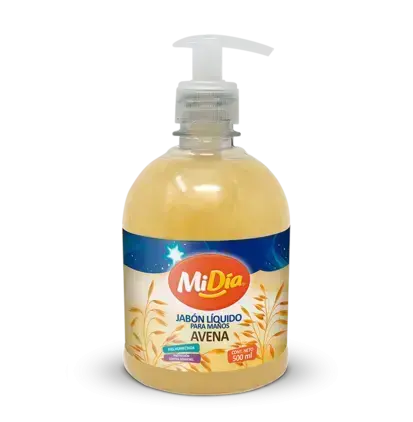 Jabón Líquido para Manos Avena MiDía 500ml  7705946641050