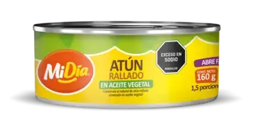 Atún Rallado en Aceite Vegetal MiDía