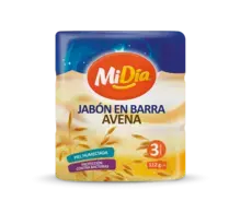 Jabón Corporal Barra Avena x3 MiDía 